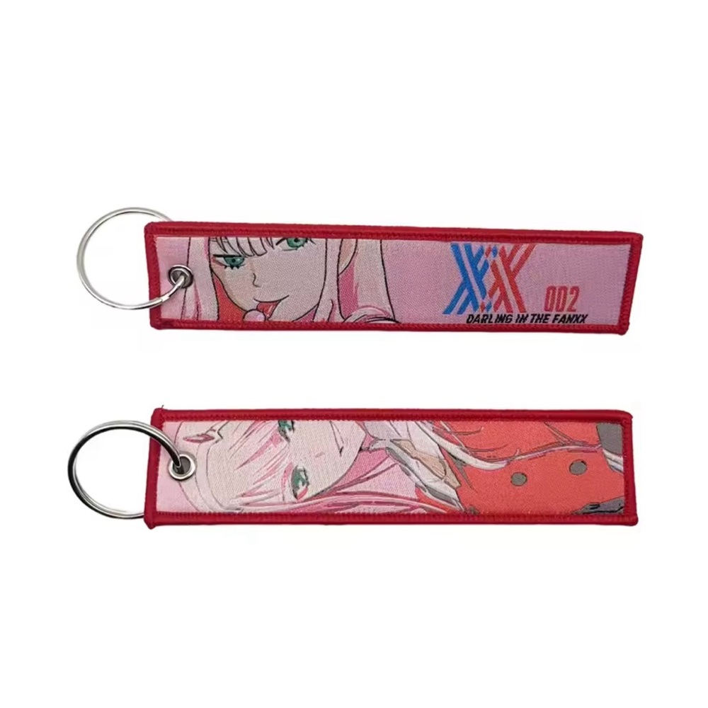 Darling In The Franxx Anime Tag Keychain